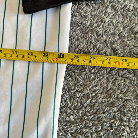 1997 Majestic Bobby Bonilla MLB Florida Marlins World Series Jersey Men's XL - Picture 10 of 11